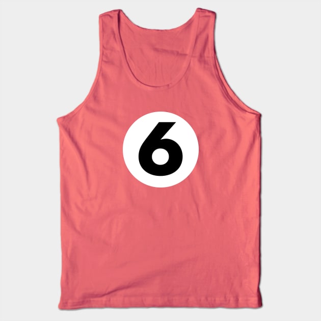 Billiard, Six Ball Tank Top by Heyday Threads